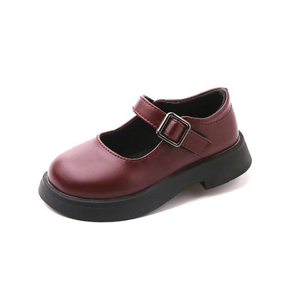 Laste nahast kingad Basic Mary Jane`i kingad õpilastele mõeldud mustad koolikingad tüdrukutele, platvormprintsessikingad Oxfordi kingad 20R