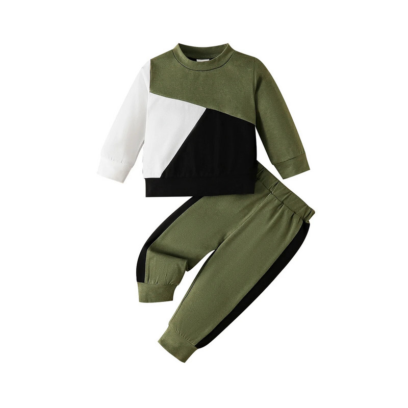 Rudens ziema 2gab. 0-3 gadi mazuļu zēnu apģērbu komplekts, rūtains, garām piedurknēm, bikses, tērpi, mazi bērni 6 9 12 18 24 mēneši, bērni, bērni