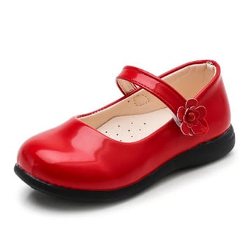 2023 Άνοιξη Νέα Παιδικά παπούτσια για κορίτσια μαύρα μαθητικά Δερμάτινα παπούτσια για κορίτσια Παιδικά σχολικά παπούτσια Μαύρο Κόκκινο Λευκό 3 4 5 6 7 8 9 10 15 Έτος