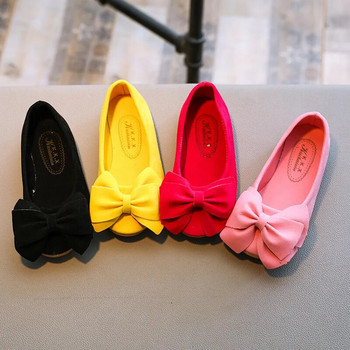Обувки за момичета за малко дете Леки маркови дизайнерски детски обувки Момиче Сладко бебе Мокасини за момиче с пеперуда Велурени обувки за бебета F12222