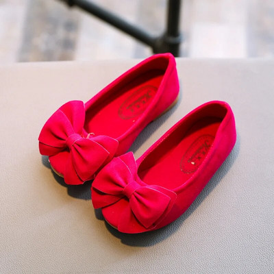 Pantofi pentru fetiță, ușoare, de designer de marcă, pantofi pentru copii, mocassini drăguți pentru fetiță, cu fluture, piele de căprioară, pantofi pentru sugari F12222