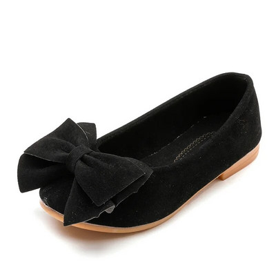 Pantofi pentru fetiță, ușoare, de designer de marcă, pantofi pentru copii, mocassini drăguți pentru fetiță, cu fluture, piele de căprioară, pantofi pentru sugari F12222