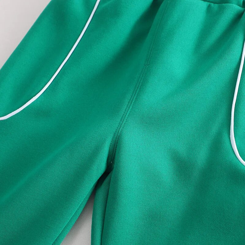 Rudens zēnu komplekts bērniem vienkrāsains komplekts bērniem brīvdabas sportam Bērnu džemperis 2-daļīgs komplekts plecu somas nosūtīšana