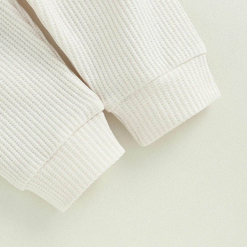 Lapsed Beebid Poisid Tüdrukud Sügistalvised Komplektid Ülikond Mood Geomeetria Muster Meeste Kaelus Pikad varrukad Pusad Püksid 2 tk riidekomplekt