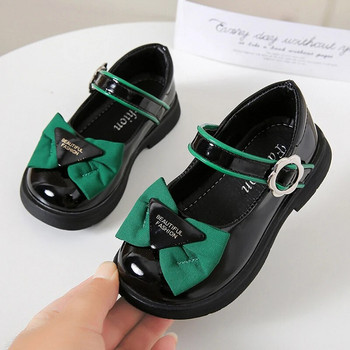 Модни кожени обувки за деца Принцеса Малки деца Обувки за момичета Цветя Ежедневни плоски обувки Детски парти Сватбени обувки Mary Janes 2022