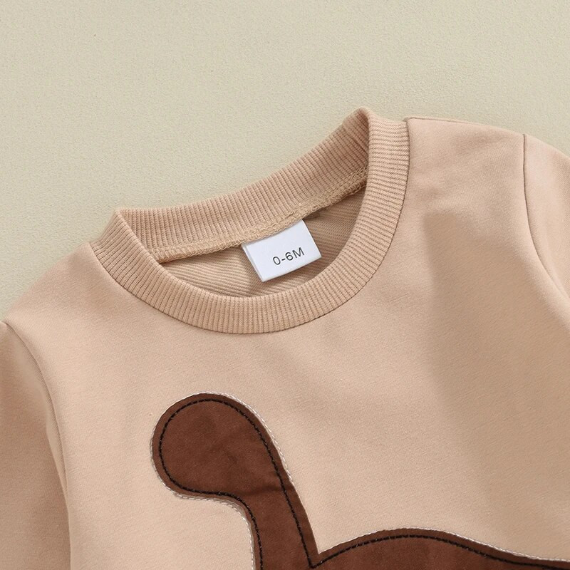 Mazu bērnu zēnu rudens apģērbi multfilmas dinozauru raksts ar garām piedurknēm ar apaļu apkakli Džemperi, elastīgi jostasvietas bikses, sporta apģērbi