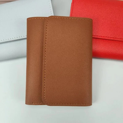 Jauni jauki maki sievietēm Small Hasp Girl kredītkaršu turētājs PU ādas monētu maciņam Sieviešu maciņš Īsie maki sievietēm