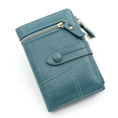 Uus naiste rahakott, lühike naiste lukuga rahakott, suure mahutavusega mitme kaardiga rahakott hulgimüük