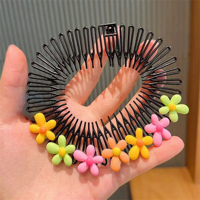 Bērni Y2k Zvaigzne Krāsaini Matu Ķemme Salauzta Galvas Lente Matu Spraudītes Zaķītis Jauka Galvassega Princese Meitenes Iegareni Matu Aksesuārs