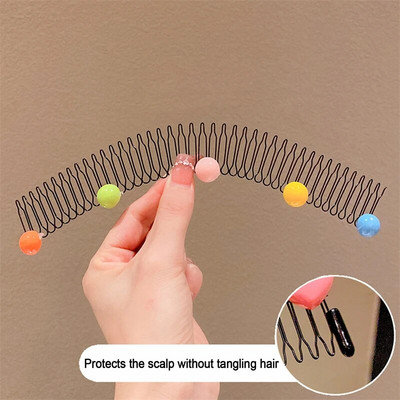 Bērni Y2k Zvaigzne Krāsaini Matu Ķemme Salauzta Galvas Lente Matu Spraudītes Zaķītis Jauka Galvassega Princese Meitenes Iegareni Matu Aksesuārs