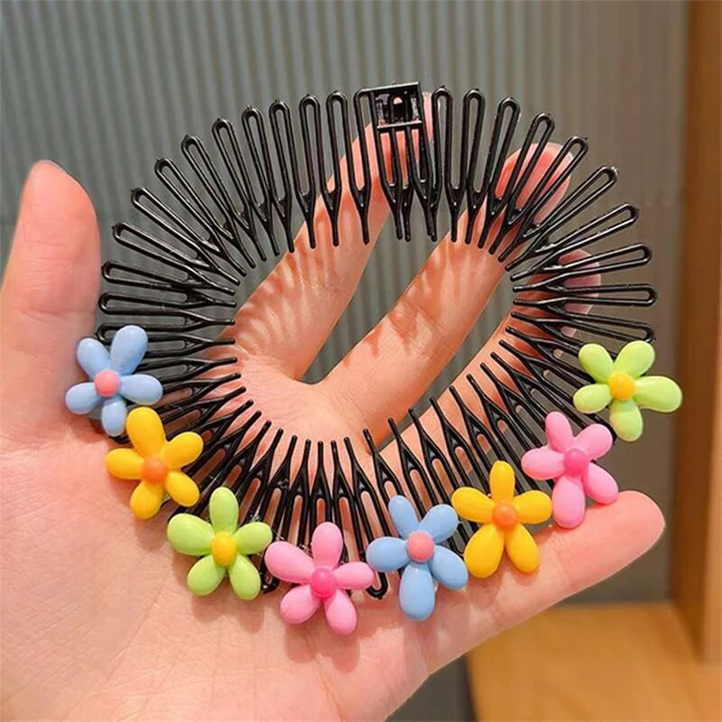 Bērni Y2k Zvaigzne Krāsaini Matu Ķemme Salauzta Galvas Lente Matu Spraudītes Zaķītis Jauka Galvassega Princese Meitenes Iegareni Matu Aksesuārs