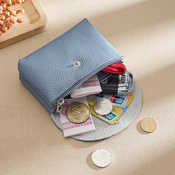  πορτοφόλι με κοντό κέρμα Θήκη θήκης για κάρτες Φορητή ρετρό τσάντα από  μικρό τσαντάκι για άνδρες Γυναικεία θήκη ακουστικών