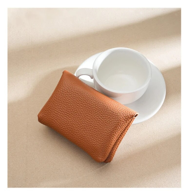  πορτοφόλι με κοντό κέρμα Θήκη θήκης για κάρτες Φορητή ρετρό τσάντα από  μικρό τσαντάκι για άνδρες Γυναικεία θήκη ακουστικών