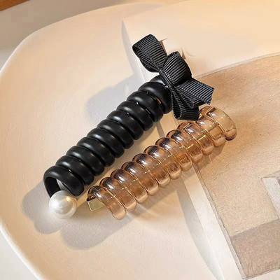 2 tk Candy Color Telefoni traat Hiar Bands Tüdrukute Elastsus Kummipael Elastsed Juuksepaelad Juuksenöör Lastele Scrunchy Peapaelad