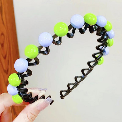 Armas värviline lilleline ümmargune täht Heart Wave metallist juuksepael Tüdrukutele Ilusad Juuksed Kaunista Peapael Lastele Armsad Juuste Aksessuaarid