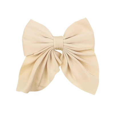 Noi agrafe de păr cu fundă dulce de culoare solidă Agrafe de păr cu fundătură pentru fete Barrette fluture din satin Clip cu cic de rață Accesorii de păr pentru copii