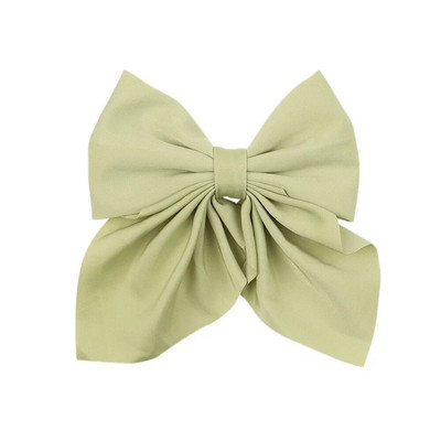 Noi agrafe de păr cu fundă dulce de culoare solidă Agrafe de păr cu fundătură pentru fete Barrette fluture din satin Clip cu cic de rață Accesorii de păr pentru copii