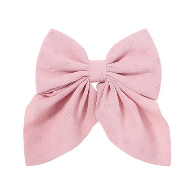 Noi agrafe de păr cu fundă dulce de culoare solidă Agrafe de păr cu fundătură pentru fete Barrette fluture din satin Clip cu cic de rață Accesorii de păr pentru copii