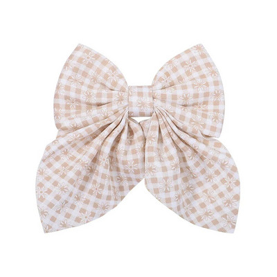 Noi agrafe de păr cu fundă dulce de culoare solidă Agrafe de păr cu fundătură pentru fete Barrette fluture din satin Clip cu cic de rață Accesorii de păr pentru copii