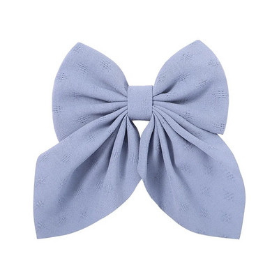 Noi agrafe de păr cu fundă dulce de culoare solidă Agrafe de păr cu fundătură pentru fete Barrette fluture din satin Clip cu cic de rață Accesorii de păr pentru copii