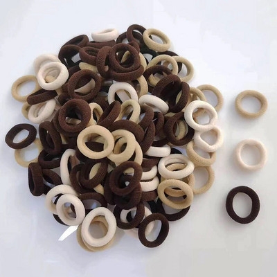 20/50/100 buc Benzi de păr de 2,5 cm Benzi elastice de păr colorate Accesorii de păr pentru fete pentru copii Suport coadă de cal Bentita femei
