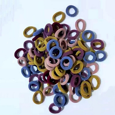 20/50/100 buc Benzi de păr de 2,5 cm Benzi elastice de păr colorate Accesorii de păr pentru fete pentru copii Suport coadă de cal Bentita femei