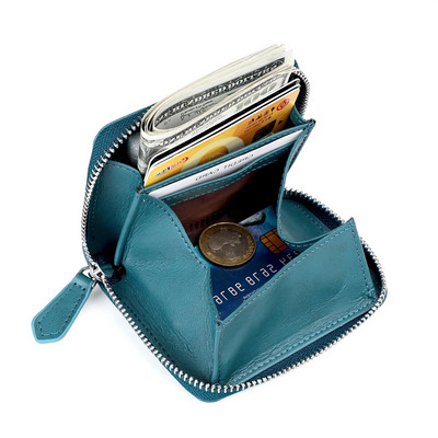 Portofele noi din pentru femei Poșete din pentru femei Suporturi de card RFID Poșetă portabilă mică pentru monede Geantă pentru bani de capacitate mare