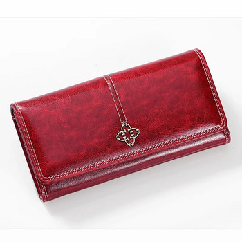 2023 Νέο γυναικείο πορτοφόλι portfel damski Money Bag Lady Long Δερμάτινη τσάντα συμπλέκτη Πορτοφόλι Θήκη κάρτας carteras para mujer