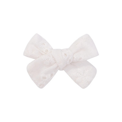 2 buc/set fundite pentru fete agrafe de păr broderie imprimare agrafe de păr de culoare uni bowknot barete lucrate manual accesorii de păr pentru copii