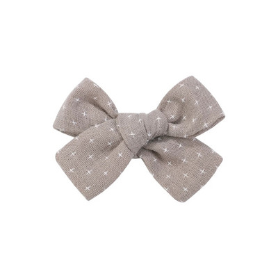 2 buc/set fundite pentru fete agrafe de păr broderie imprimare agrafe de păr de culoare uni bowknot barete lucrate manual accesorii de păr pentru copii
