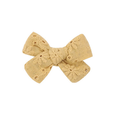 2 buc/set fundite pentru fete agrafe de păr broderie imprimare agrafe de păr de culoare uni bowknot barete lucrate manual accesorii de păr pentru copii