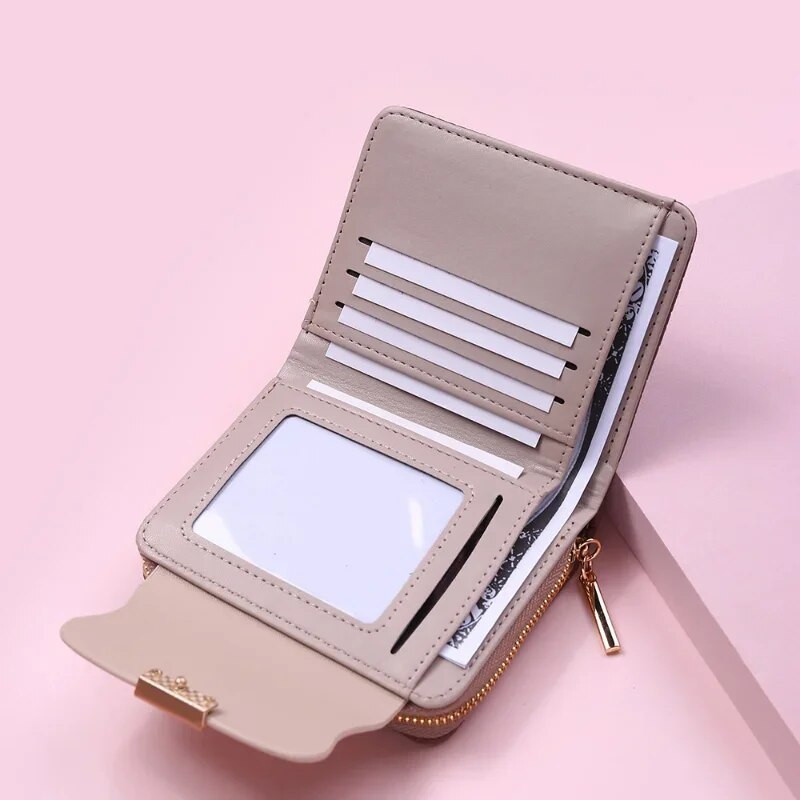 Jauns sieviešu maka lapu sajūga zīmola dizains studentu ādas mini monētu maciņš sieviešu karšu turētāja naudas soma