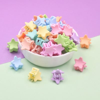 20-60 tk/pakendis segavärvid Mini Butterfly juukseklambrid Juuste kujundamise aksessuaarid Tööriist Plastikust Mini Cute Claw Juukseklambrid Juukseklambrid