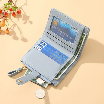 Γυναικείο κοντό πορτοφόλι με ρετρό στάμπα κροκόδειλου με υποδοχές πολλαπλών καρτών ιδιοσυγκρασίας Αδιάβροχο πορτοφόλι σε λάκα