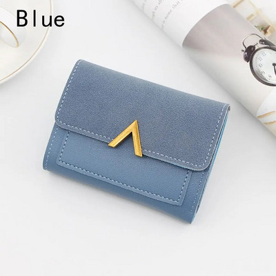 Poșetă Vintage Femei Portofel Mic Scurt Piele Marca de Lux Mini Portofele Moda Femeii Poșetă Suport card de credit Geanta de bani