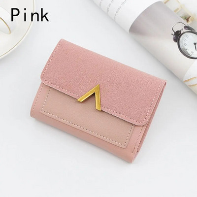 Poșetă Vintage Femei Portofel Mic Scurt Piele Marca de Lux Mini Portofele Moda Femeii Poșetă Suport card de credit Geanta de bani