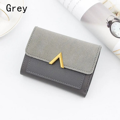 Poșetă Vintage Femei Portofel Mic Scurt Piele Marca de Lux Mini Portofele Moda Femeii Poșetă Suport card de credit Geanta de bani