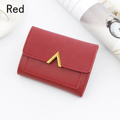 Poșetă Vintage Femei Portofel Mic Scurt Piele Marca de Lux Mini Portofele Moda Femeii Poșetă Suport card de credit Geanta de bani