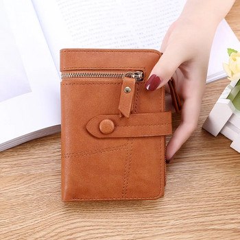 Υψηλής ποιότητας γυναικείο πορτοφόλι Κοντό γυναικείο πορτοφόλι με κέρματα Γυναικείο πορτοφόλι Θήκη για κάρτες Μικρή τσάντα Hasp Money Clutch Carteira кошелек