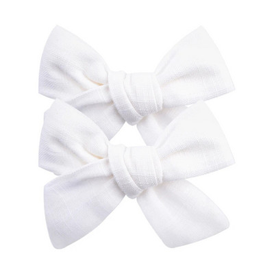 2 tk/komplekt Täispuuvillased juuksepaelad juukseklambrid beebitüdrukutele butiik juuksenõelad, peakatted, laste juuste aksessuaarid