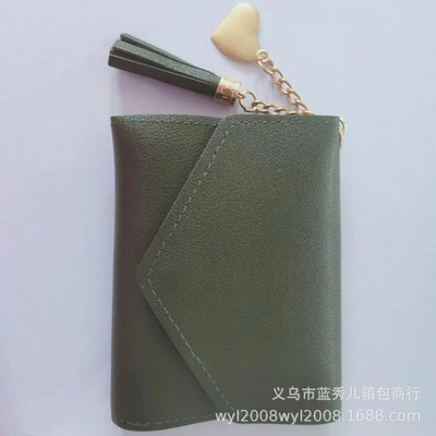 Sieviešu maks īss monētu maciņš Maki karšu turētājs rokassomiņa Sieviešu mazs maks Sieviešu Hasp Mini Clutch Meitenes pušķis naudas soma