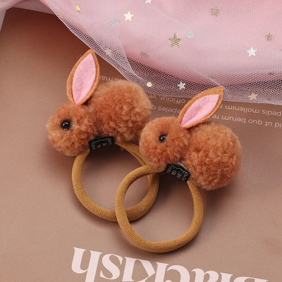 2Gb Jauna karikatūra Dzīvnieki Matu lentes Meitenes Neilona Elastīga Gumijas Lenta Matu Gredzens Galvassiksnas Jauki Bērnu Galvassegas Matu aksesuāri Dāvana