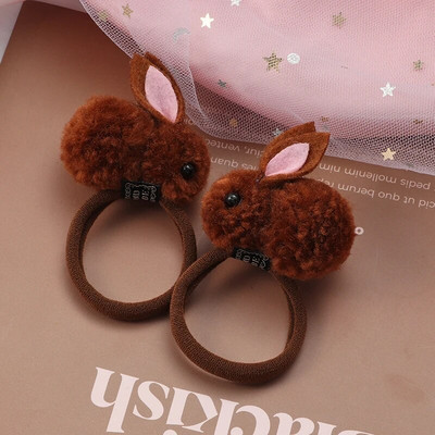 2Gb Jauna karikatūra Dzīvnieki Matu lentes Meitenes Neilona Elastīga Gumijas Lenta Matu Gredzens Galvassiksnas Jauki Bērnu Galvassegas Matu aksesuāri Dāvana