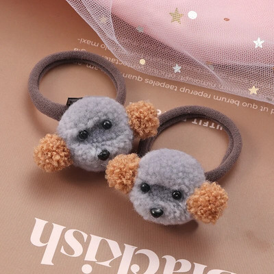 2Gb Jauna karikatūra Dzīvnieki Matu lentes Meitenes Neilona Elastīga Gumijas Lenta Matu Gredzens Galvassiksnas Jauki Bērnu Galvassegas Matu aksesuāri Dāvana