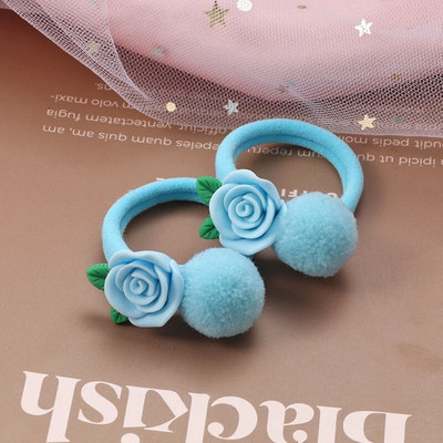 2Gb Jauna karikatūra Dzīvnieki Matu lentes Meitenes Neilona Elastīga Gumijas Lenta Matu Gredzens Galvassiksnas Jauki Bērnu Galvassegas Matu aksesuāri Dāvana