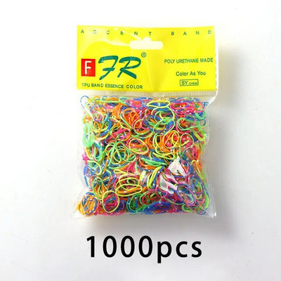 20 gab. Meiteņu krāsainas mazas elastīgas matu lentes bērniem zirgastes turētājs, kas nesāp Scrunchie galvas saite bērniem matu aksesuāri