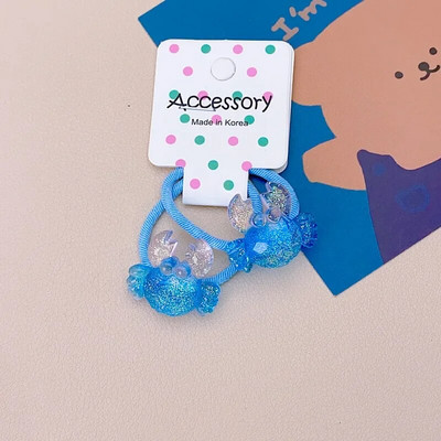 Laste litrid lillelised elastsed juuksepaelad Kummipael Juukselips Princess Kawaii Juuksenöör Peakatted Tüdrukud Laste Juukseaksessuaarid