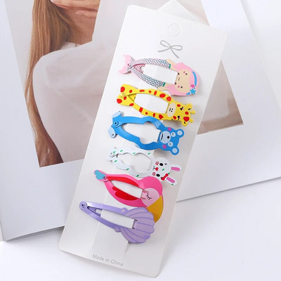 Agrafe de păr cu model de desene animate pentru fete drăguțe, curcubeu, agrafe de păr dulce, agrafe BB pentru copii, accesorii de păr, barete de modă, cadou