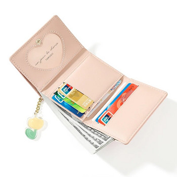 Πορτοφόλια επώνυμων σχεδιαστών Floral μοτίβο Μικρά πορτοφόλια Γυναικεία Soft PU Δερμάτινη μίνι τσάντα για κέρματα Γυναικεία θήκη κάρτας Μόδα τσαντάκι Γυναικείο
