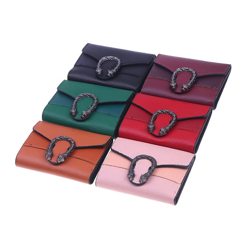 Γυναικείο πορτοφόλι 1 τεμ. Μόδα κοντό πορτοφόλι Μίνι πορτοφόλι νομισμάτων Γυναικείο τσαντάκι με τσάντα για χαρτιά για κορίτσια